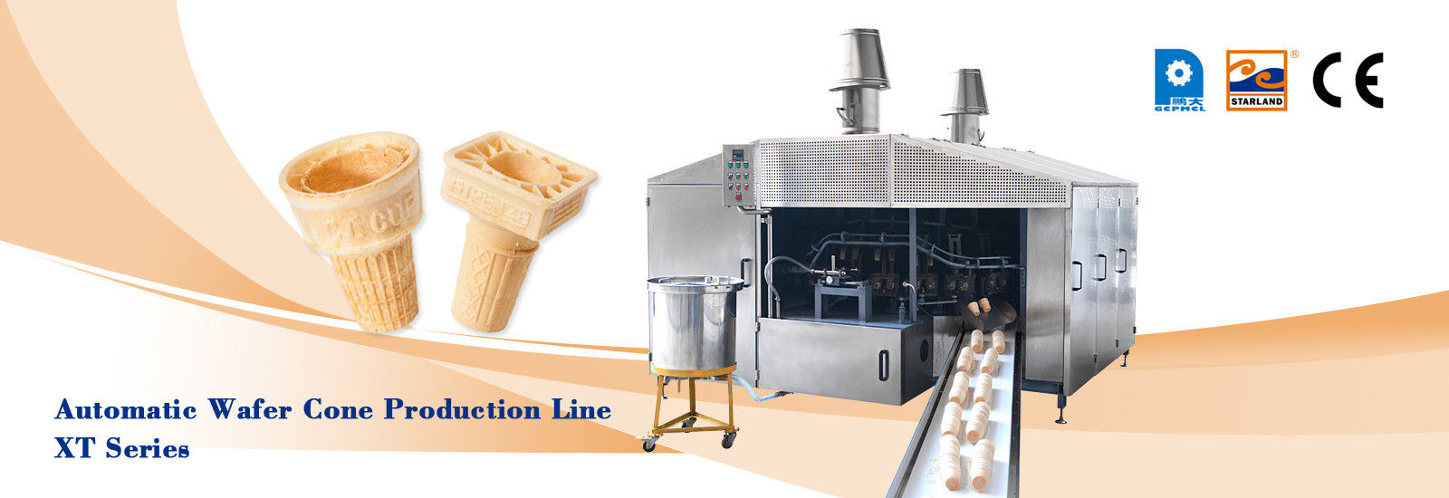качество Станок производства мороженого рожка Фабрика