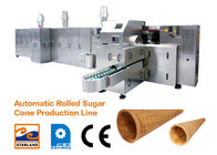 Коммерчески производственная линия конуса вафли мороженого 11kg/H