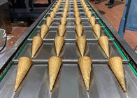 Производственное оборудование конуса мороженого, многофункциональная автоматическая установка 63 печь шаблонов 260*240 Mm.