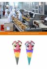 Длина конусов 150mm вафли конуса мороженого Multicolor с углом 26 °