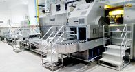 Полноавтоматическая коммерчески машина создателя конуса вафли мороженого 71 печь плиты (9m длинное)
