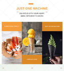 Коммерчески мини машина конуса мороженого создателя конуса