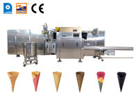 Автоматическая производственная линия конуса мороженого с горизонтальной свертывая системой