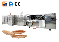 Производственная линия печенья вафли нержавеющей стали автоматическая для фабрики еды