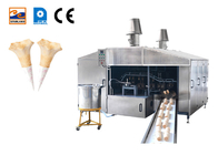 Автоматическое оборудование производства продуктов питания вафли производственной линии конуса вафли