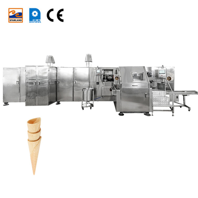 Автоматическая линия производства конусов Barquillo многофункциональная пекарня