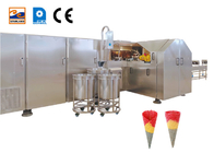 Автоматической машина конуса сахара конуса мороженого свернутая производственной линией