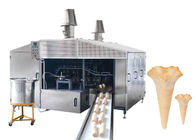 Производственная линия конуса сахара вафли нержавеющей стали с 1 мотором управляет, система газа