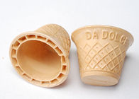 Домодельные конусы вафли для шаров конуса мороженого/вафли с изготовленным на заказ логотипом