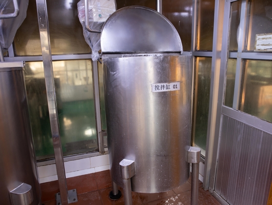 120L/240L/320L быстро смешивающий барабан из нержавеющей стали для оборудования для пищевой промышленности