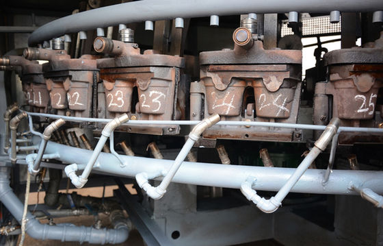 Линия производства вафельных конусов PLC на 28 форм с индивидуальным дизайном