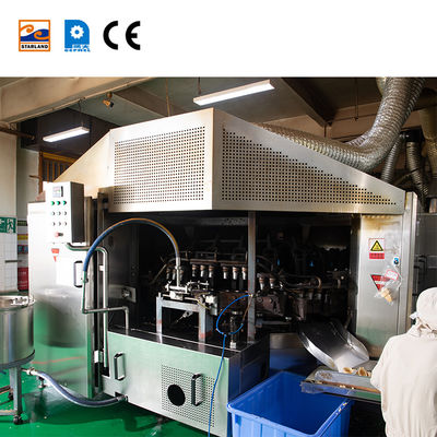 Нержавеющая сталь конструкция текстуры Wafer Cone Machine Автоматический Wafer Cone Maker