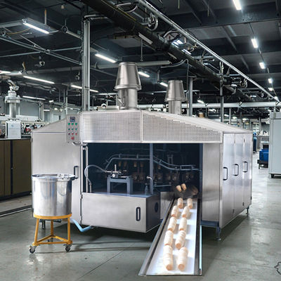Нержавеющая сталь материала текстуры Wafer конусной производственной линии с и автоматической функции