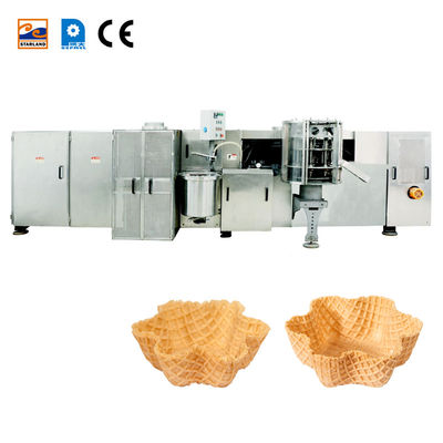 Увеличьте свой бизнес с вафли корзины производственной линии после обслуживания нержавеющей стали