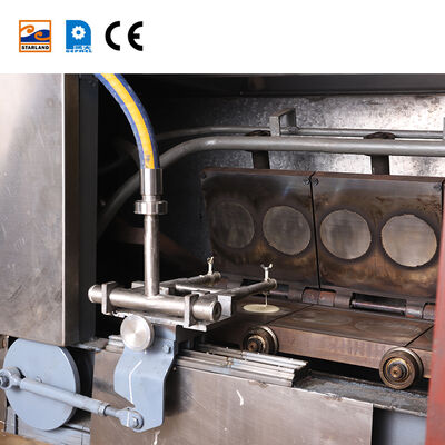 Автоматическая вафловая корзина для непрерывной работы, подходящая для крупномасштабного производства