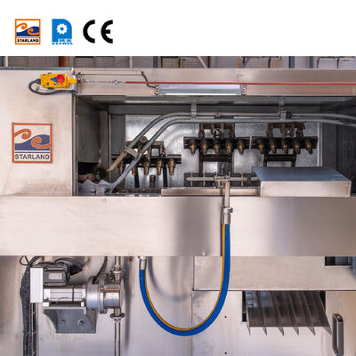 Видео Техническая поддержка Wafer Cone/ CUP Производственная линия оборудование из нержавеющей стали для производства и эксплуатации Wafer Cone