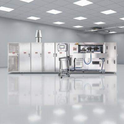 Автоматизированная линия производства вафельных рожков из нержавеющей стали с системой управления ПЛК для производства вафельных рожков