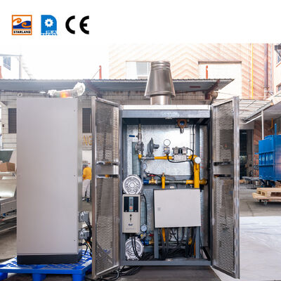 Высоко гибкая линия производства конусов для вафелей с прокатной станцией