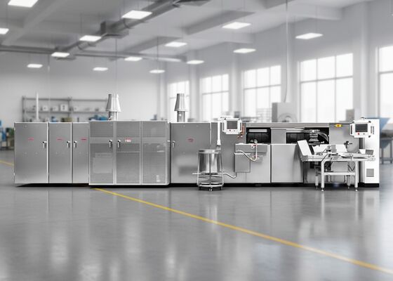 Автоматическая линия по производству яичных рулетов, разработанная для стабильной производительности и простоты обслуживания в пищевой промышленности