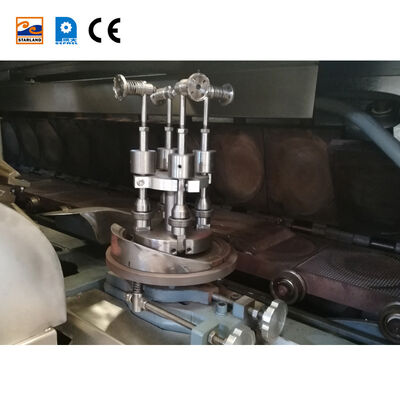 Specification Main Motor Automatic Barquillo Cone Production Line Automatic Operation Mode Durable Barquillo Cone Making Machine
