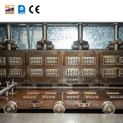 Stainless Steel Monaka Wafer Production Line Video Technical Support After Service Ensuring Output