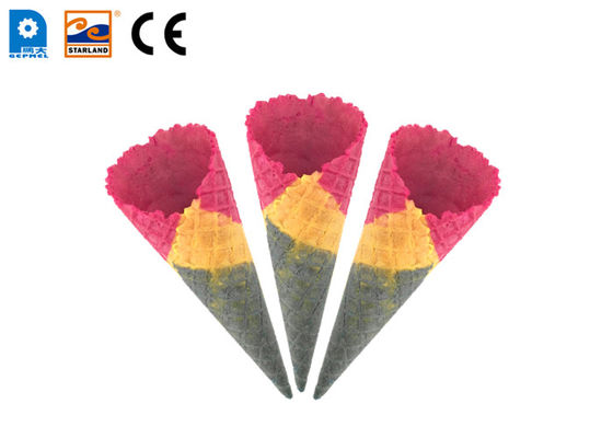 Длина конусов 150mm вафли конуса мороженого Multicolor с углом 26 °