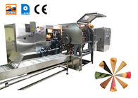 Многофункциональная машина конуса конуса конфеты с обслуживаний после продажи, полностью автоматические 33 шаблона 5m длинных литого железа печь.