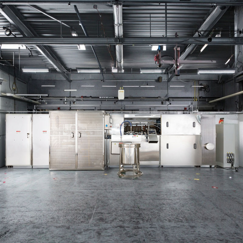 Настраиваемая линия производства тарталеток, машина для выпечки печенья