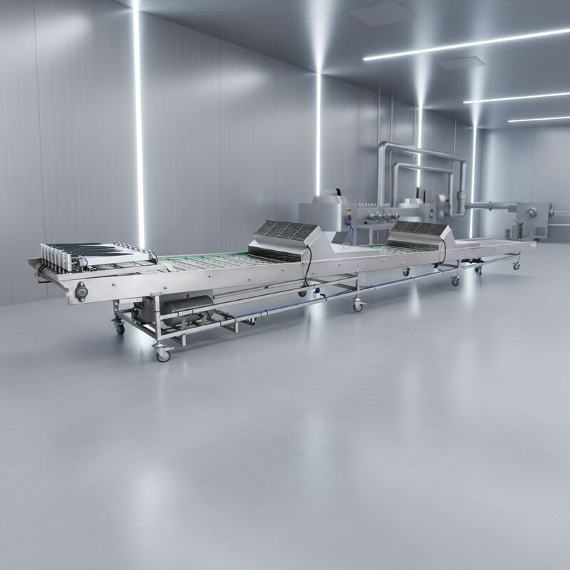 Фабрика прямые продажи Автоматический марширование охлаждающий конвейер с комплексными аксессуарами