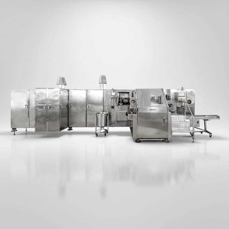 Легко управляемая машина Barquillo Cone с мощностью 1800 PCS H, обеспечивающая стабильную производительность и последовательный конус