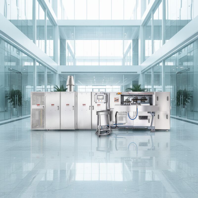 Автоматическая вафельная конусовая машина из нержавеющей стали идеально подходит для непрерывного производства вкусных хрустящих вафельных конусов