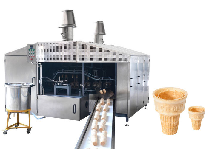 производственная линия энергосберегающая, гарантия конуса сахара вафли мороженого 0.75кВ 1 года