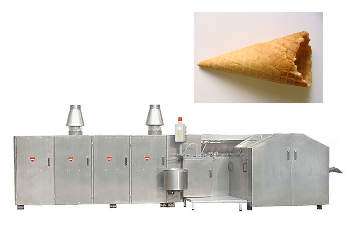 Гибкое оборудование производства мороженого для сахарного рожка / вафельной корзины